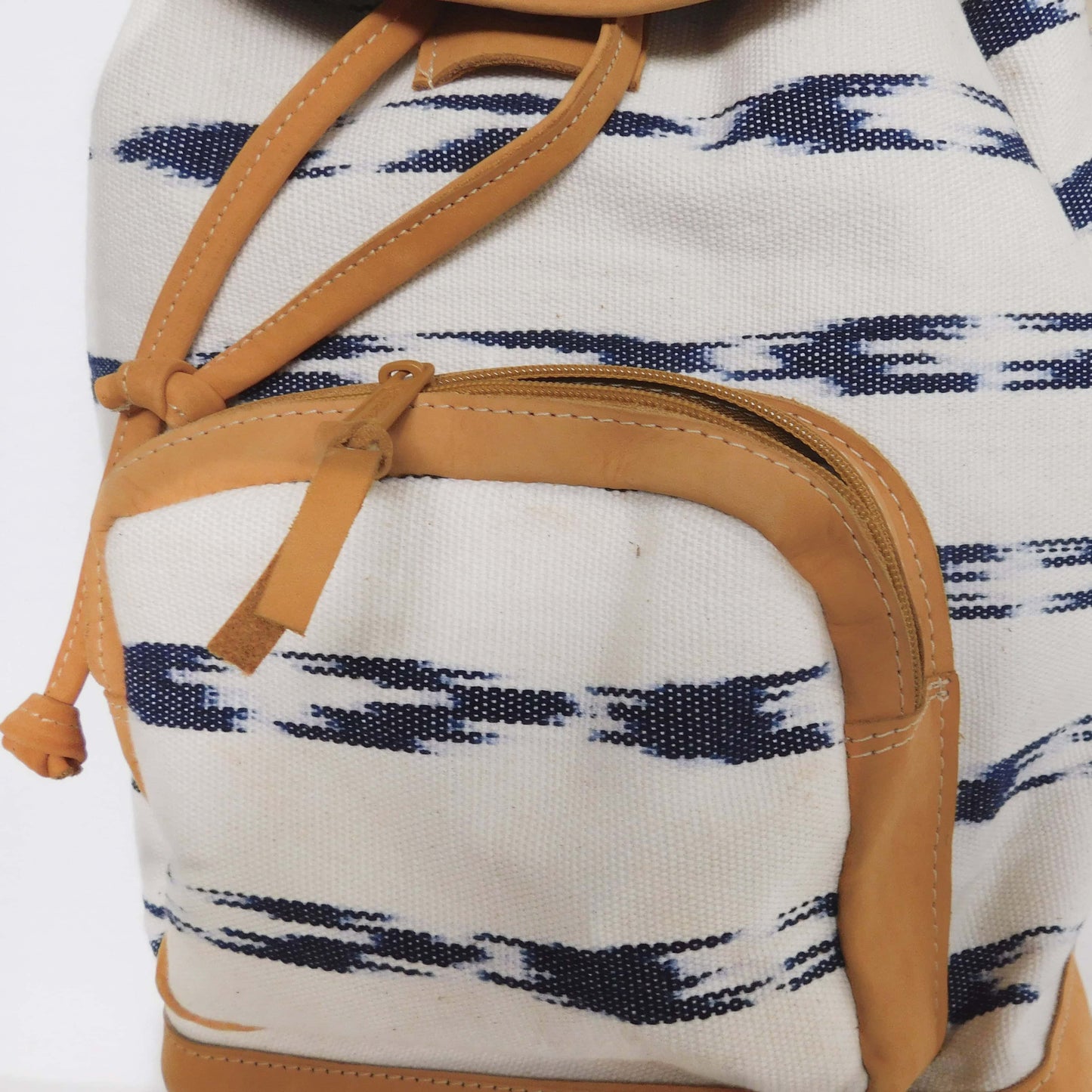 Mochila - Colección Serpentina Crudo Índigo