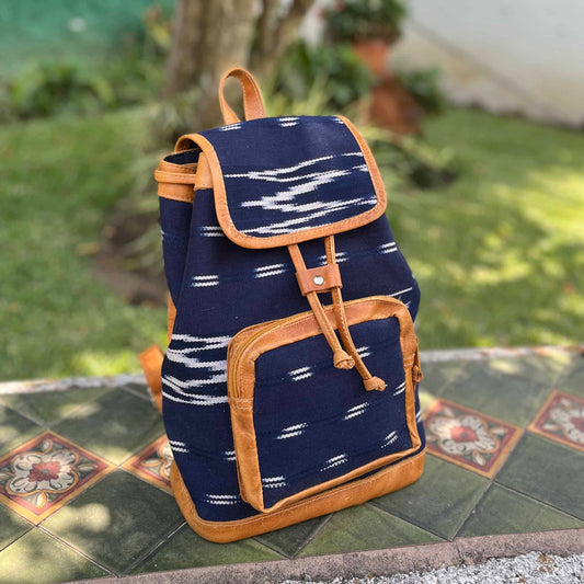 Mochila - Colección Serpentina Índigo