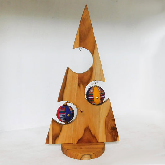 Árbol exhibidor de 3 adornos