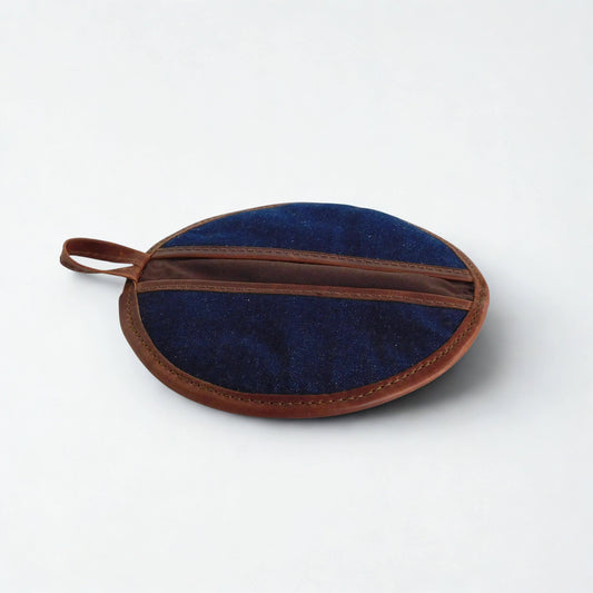 Aislador de lona y cuero