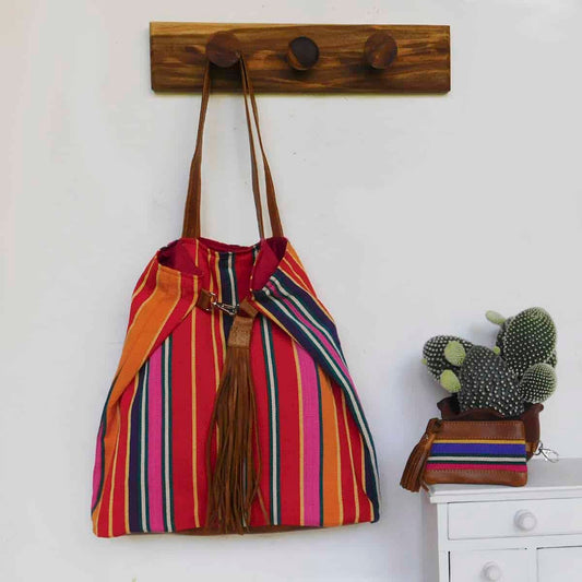 Bolsa abrazo - colección rojo desierto