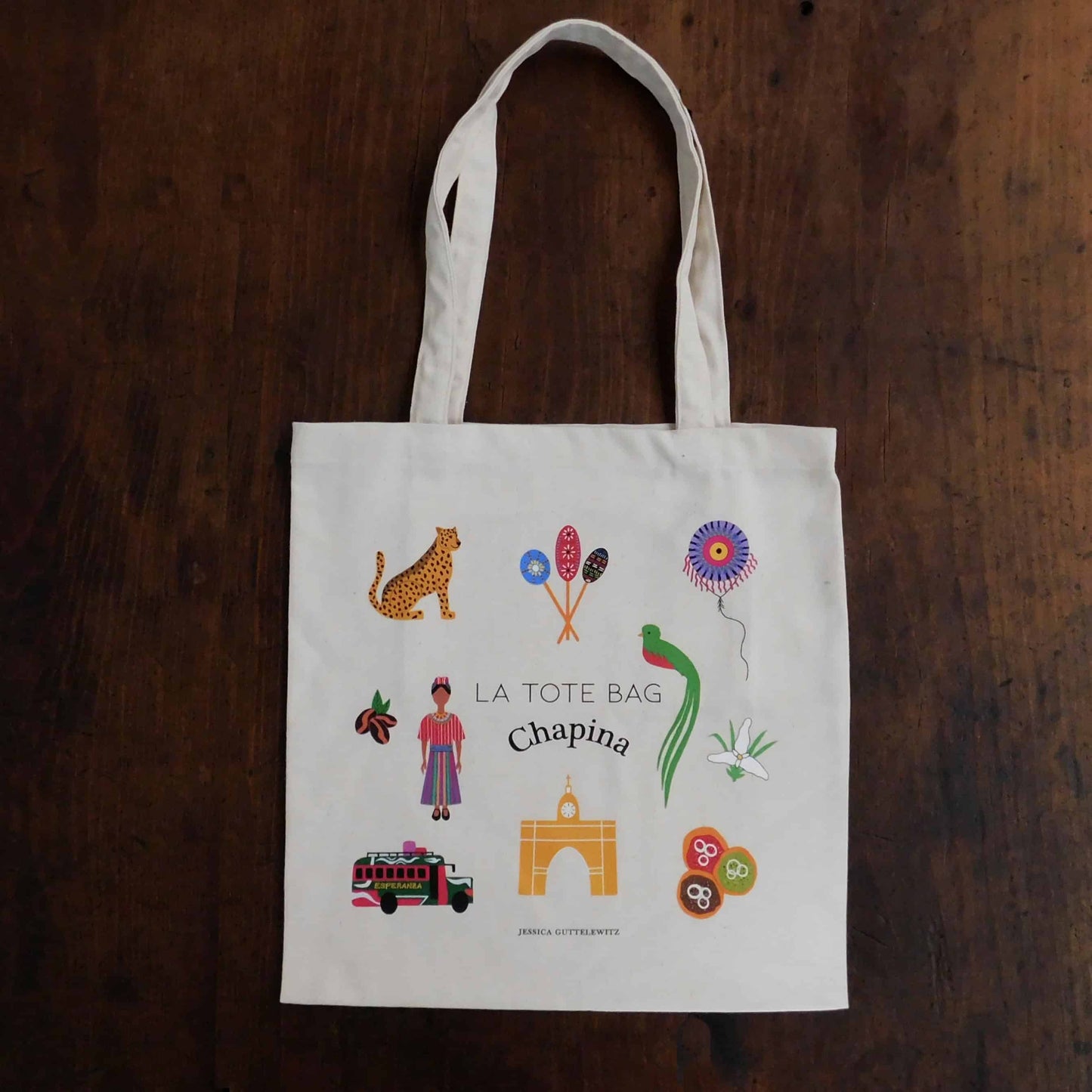 Bolsa tote chapina
