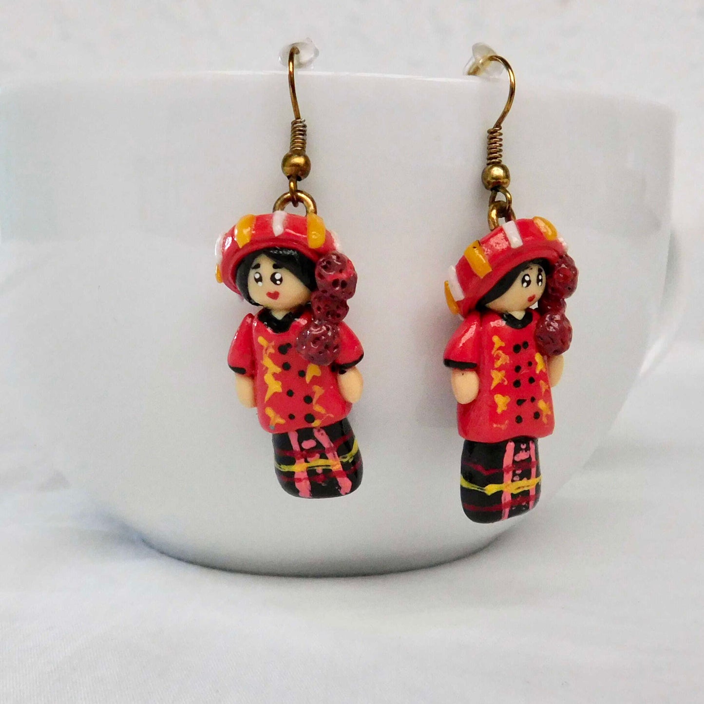 Arete muñeca maya variedad