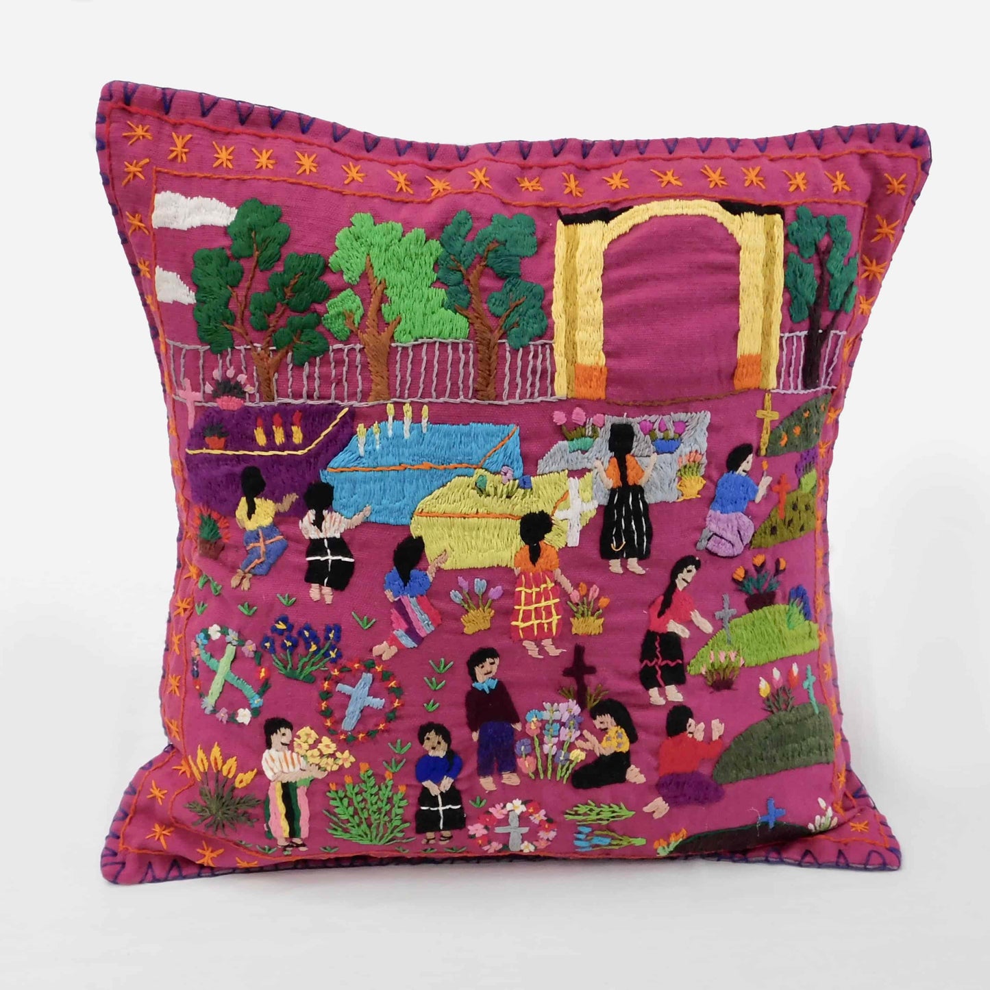 Funda para cojín - Día de Muertos