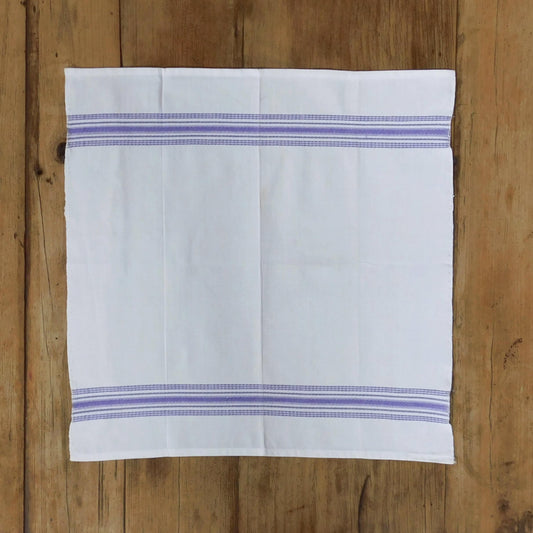 Servilleta - Franjas moradas