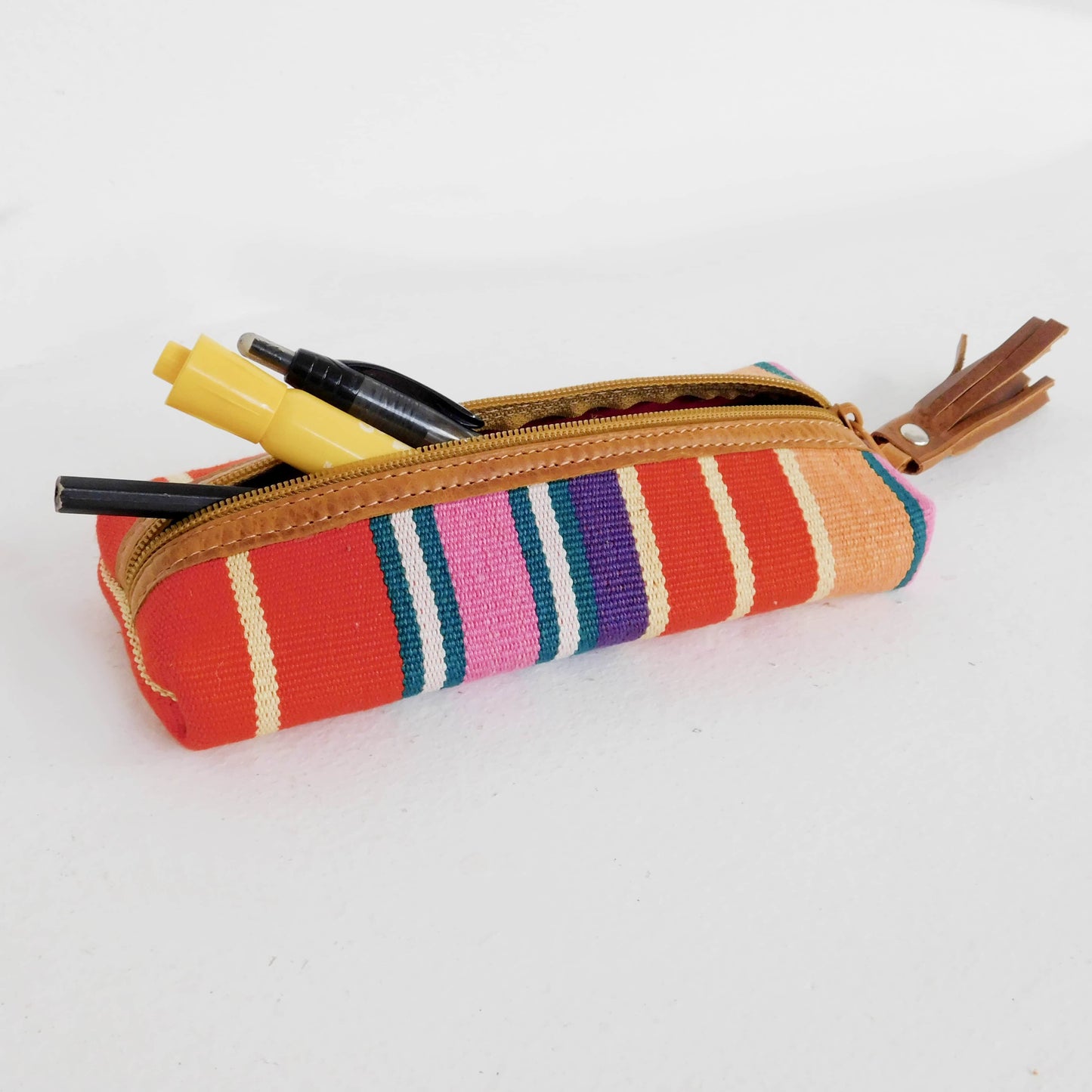Estuche para lápices o lentes - Colección rojo desierto