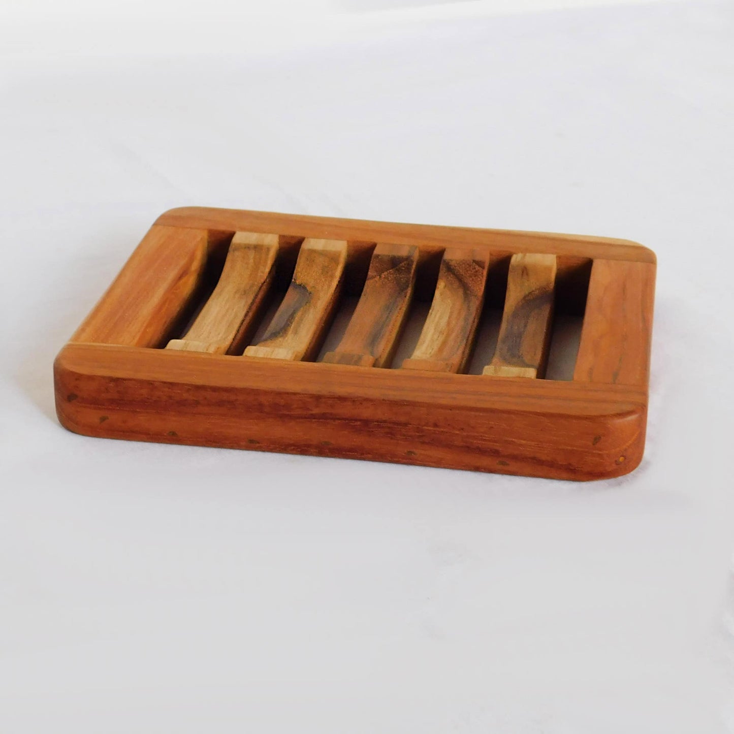 Jabonera de madera teca