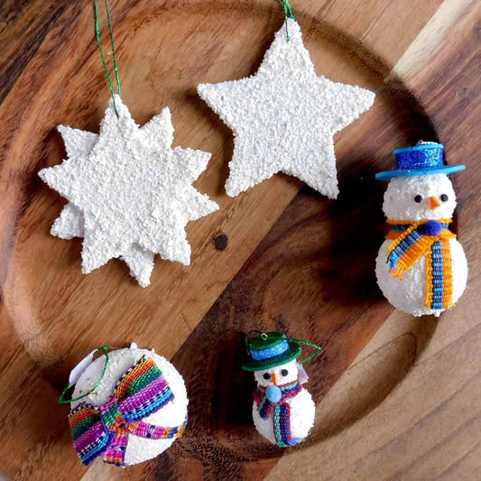 Adornos Escarchados  Variedad