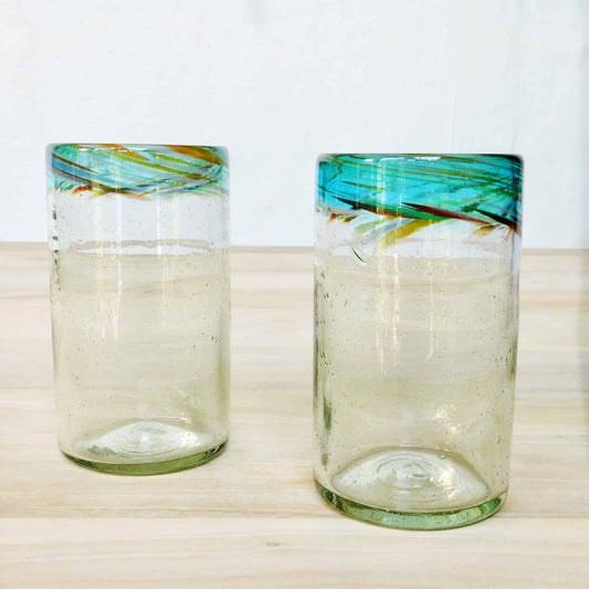 Vaso orilla arcoíris