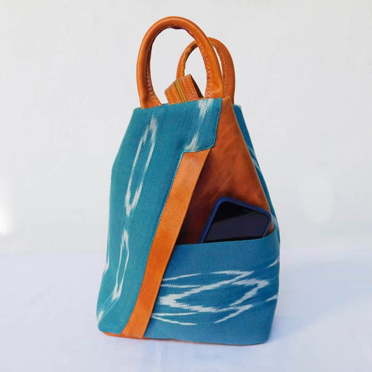 Bolsa 3-en-1 de color turquesa - Colección Kyra