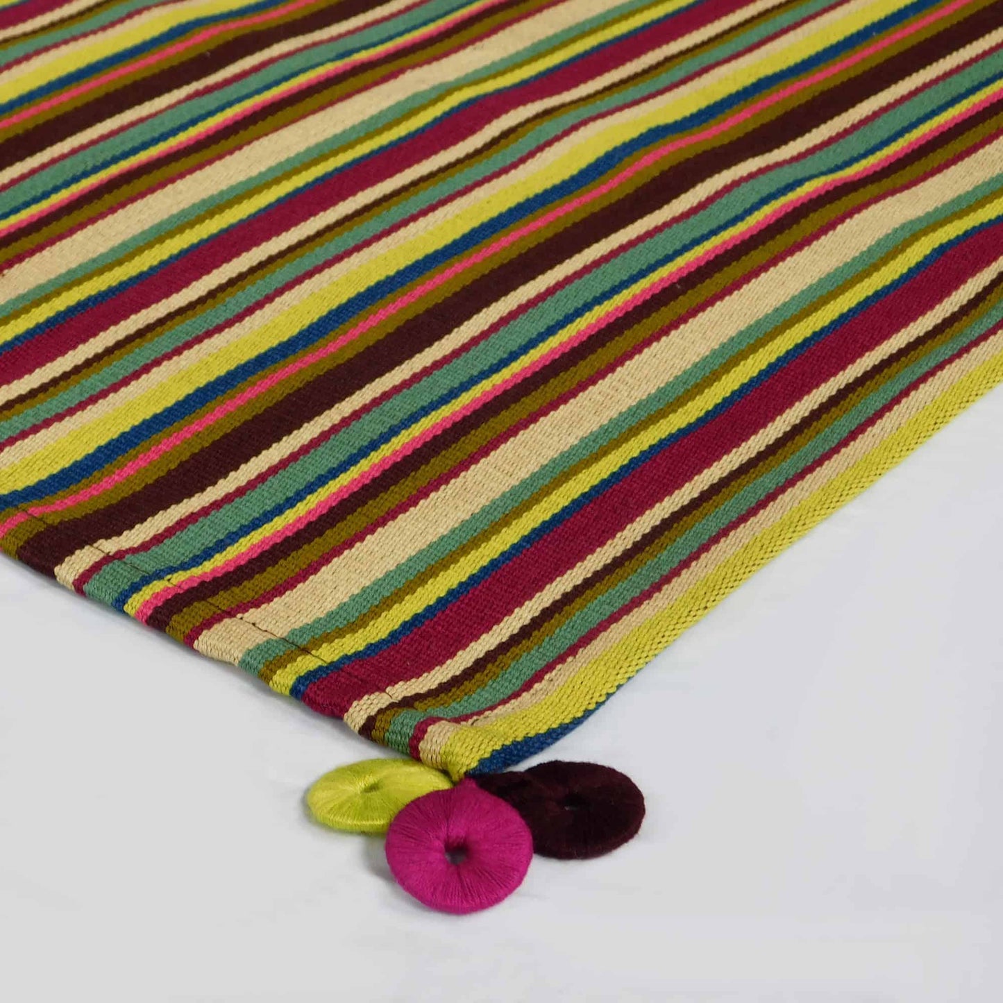 Camino de mesa multicolor