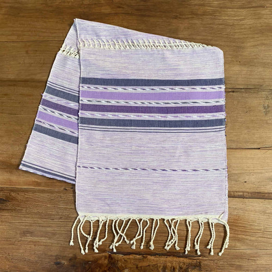 Camino de mesa - Mezclilla lila