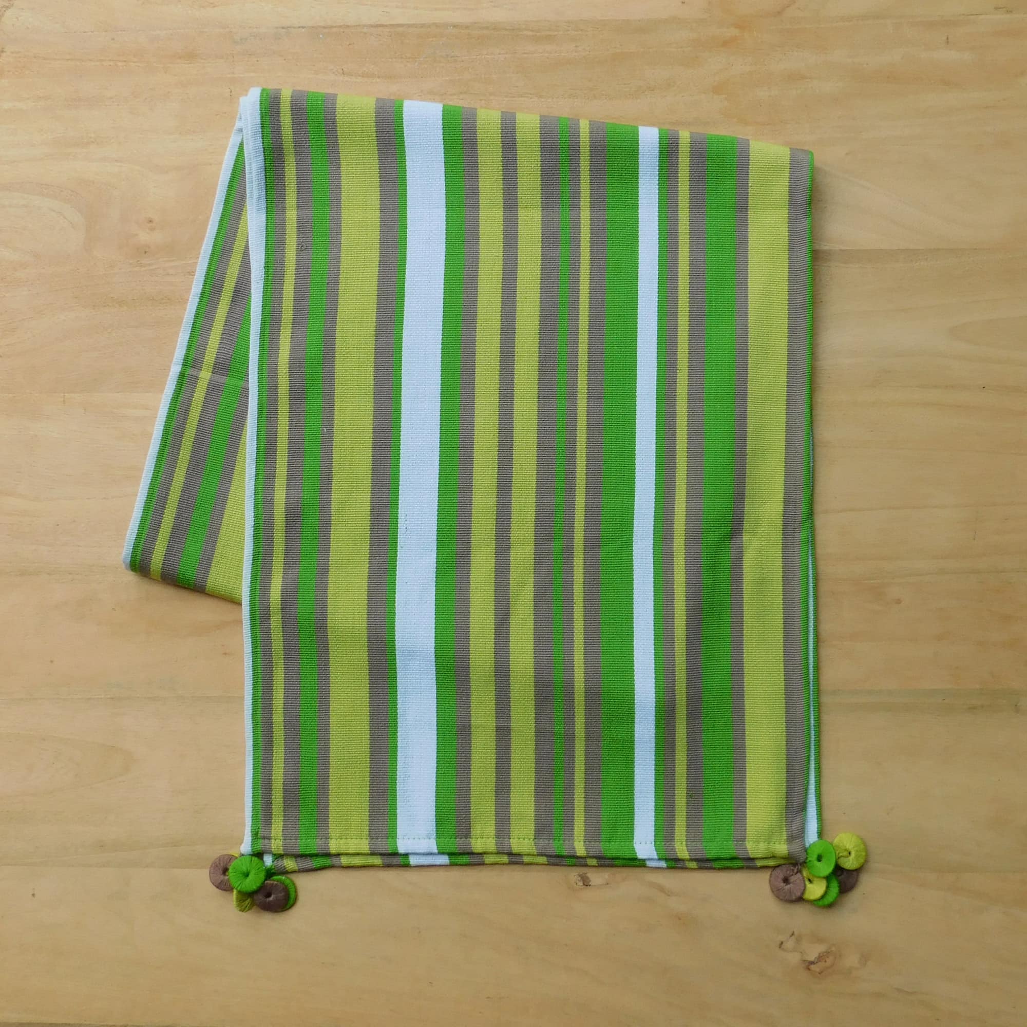 Camino de mesa - Colección Gelato color verde
