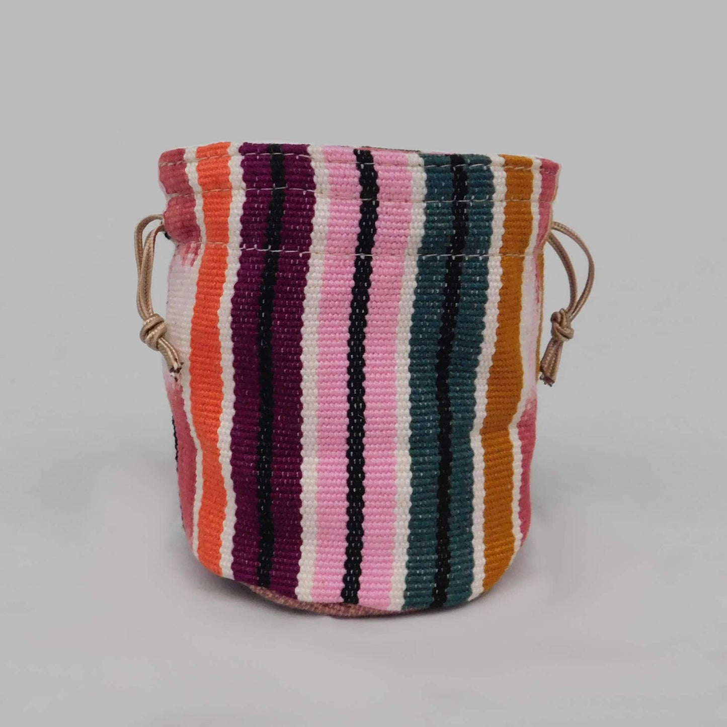 Bolso joyero pequeño - Colección Raíces a Rayas