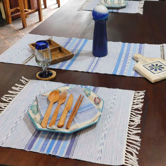 Individual - Mezclilla azul