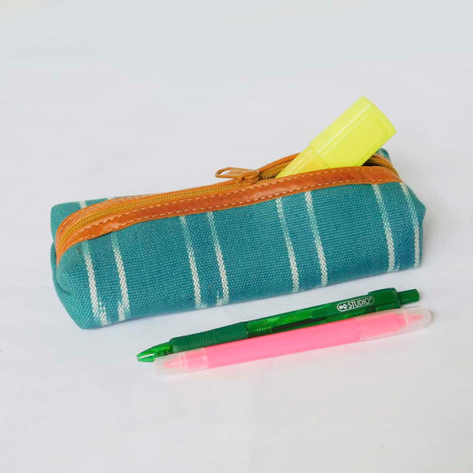 Estuche para lápices o lentes - color turquesa