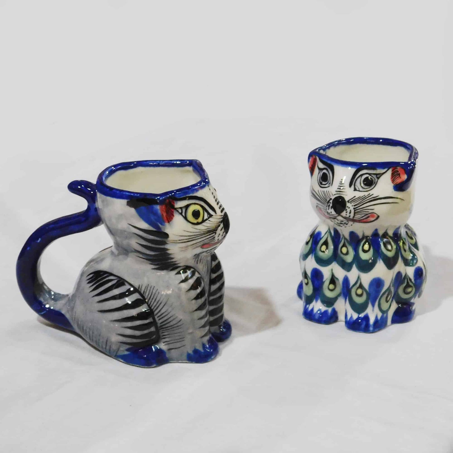 Taza de cerámica diseño gato - variedad de colores