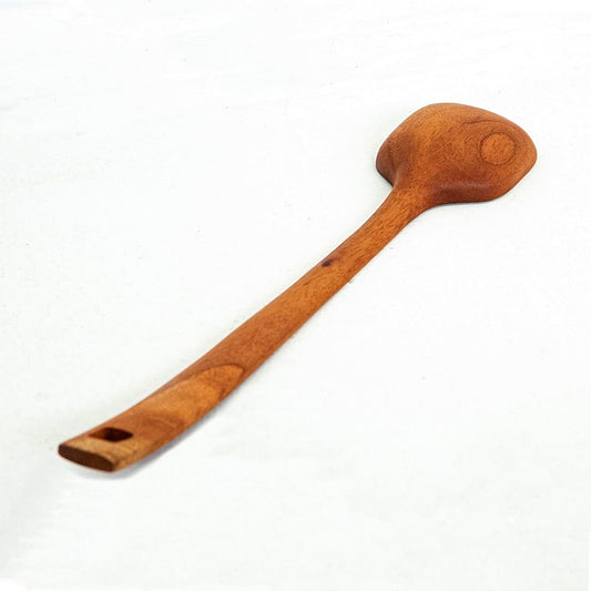 Cuchara de madera cuenco cuadrado