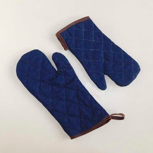 2 guantes de cocina artesanales