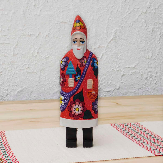 Santa Claus pintado a mano