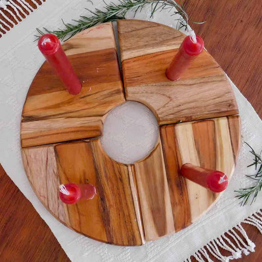 corona-adviento-madera-teca-4-piezas