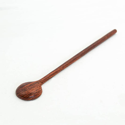 Cuchara larga de madera