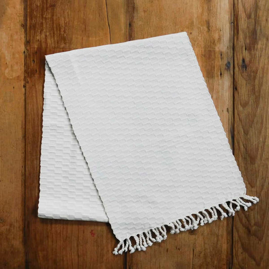 Camino de mesa Panalito - color crudo