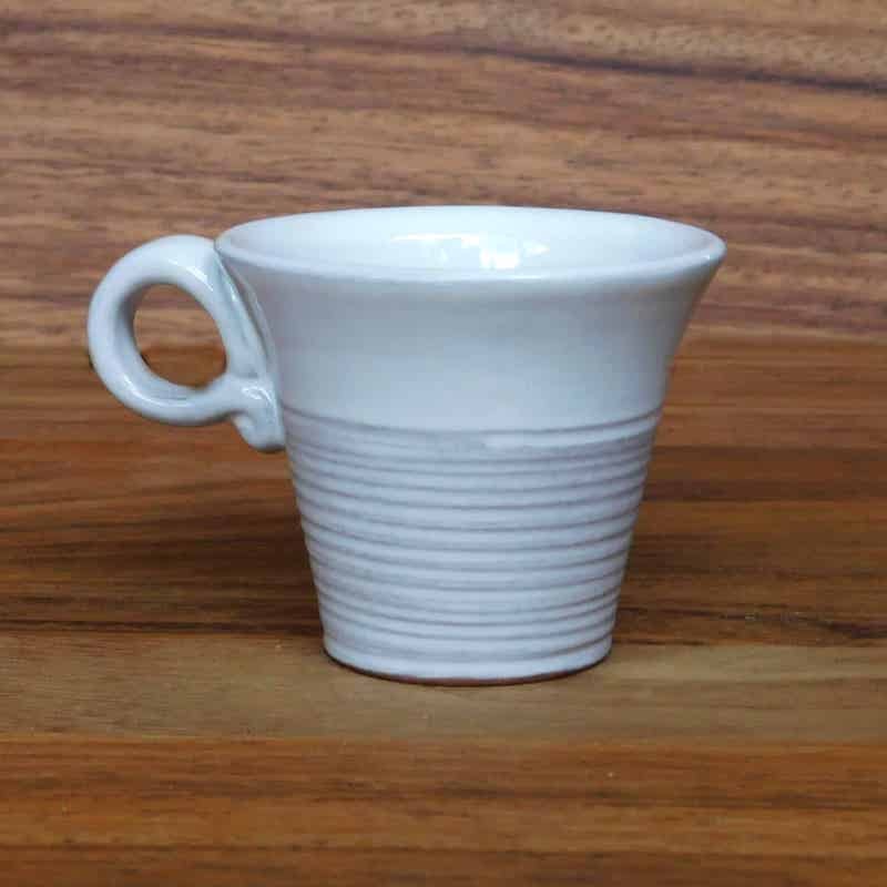 taza de cerámica hecha a mano en Guatemala