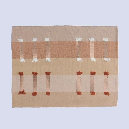 Individual tonos tierra y rosa