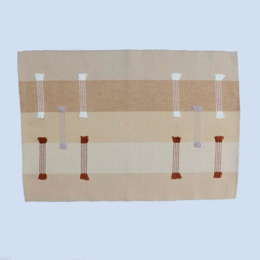 Individual tonos tierra y champán