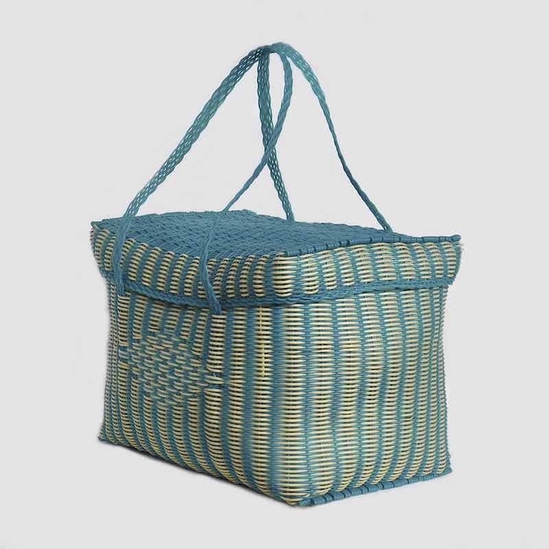 elegante canasta de picnic de plastico de guatemala