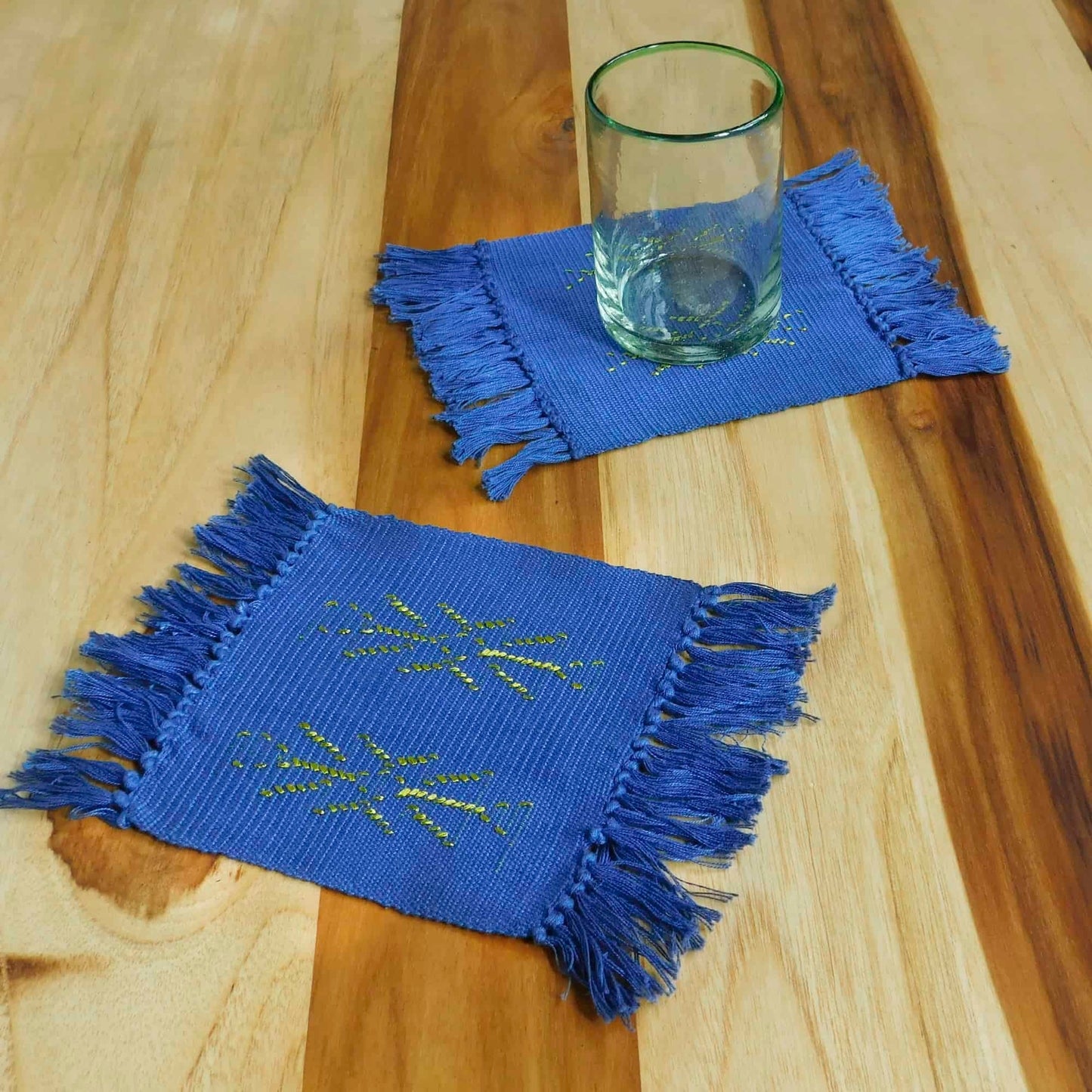 Posavaso azul - Colección Libélula