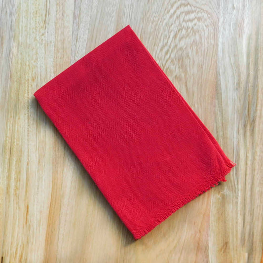 Servilletas tonos rojizos / naranjas