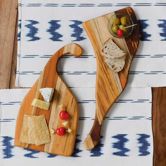 Tablas silueta de jirafas - Set de 2