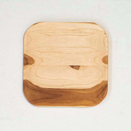 bandeja de madera teca mediana