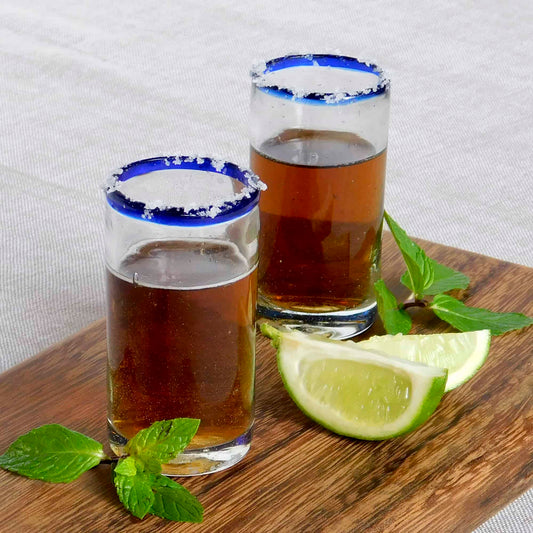 Tequileros de vidrio soplado - variedad