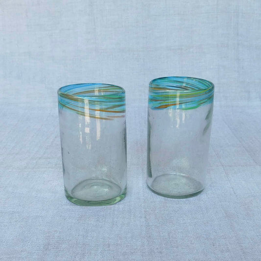 Vaso orilla arcoíris